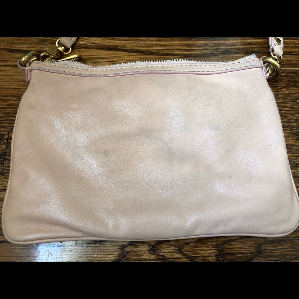 Marc by Marc Jacobs Crossbody Leather Pink Bag - Picture 3 of 6